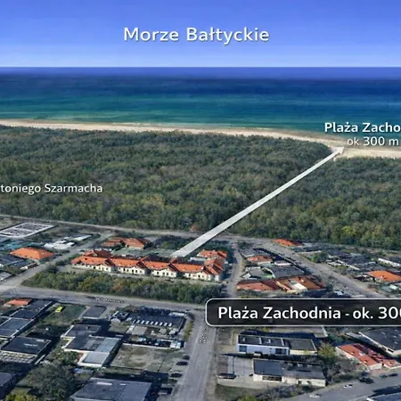 300 M Do Plazy Zachodniej Garaz Balkon Klimatyzacja Kolobrzeg